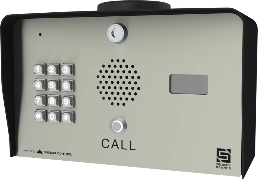 Ascent X1 cellular telephone entry system with keypad